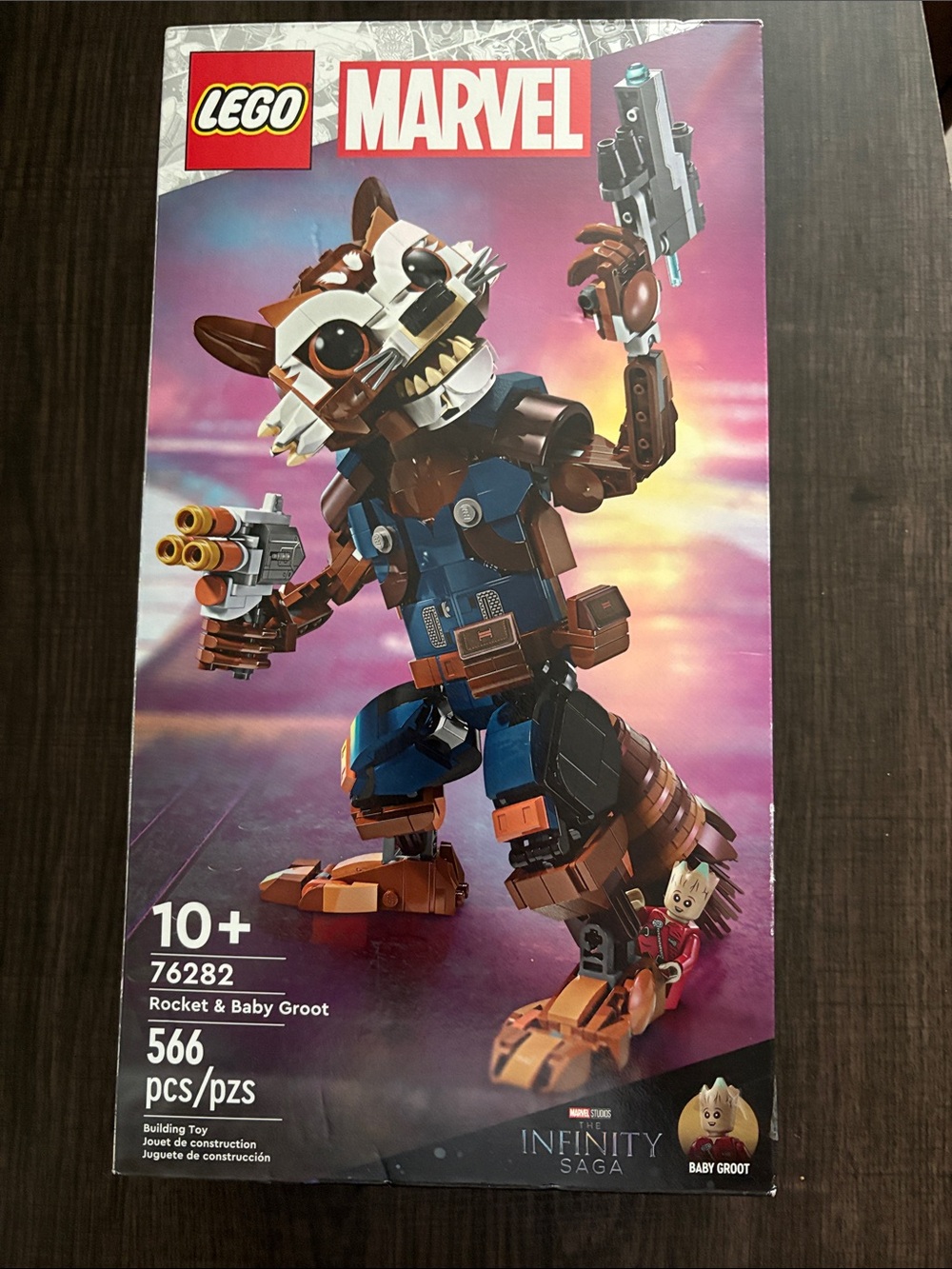 LEGO 76282 Marvel Rocket & Baby Groot 
566/pcs